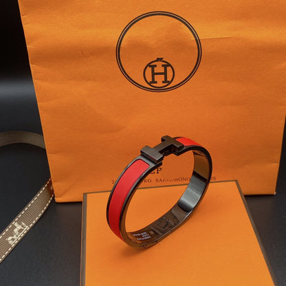 [Super Jewellery]CLIC HM SO BLACK RED BRACELET