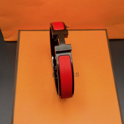[Super Jewellery]CLIC HM SO BLACK RED BRACELET
