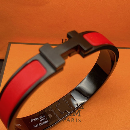 [Super Jewellery]CLIC HM SO BLACK RED BRACELET