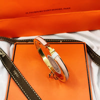 [Super Jewellery]CLASSIC HM CLIC  PINK 8MM ENAMEL BRACELET