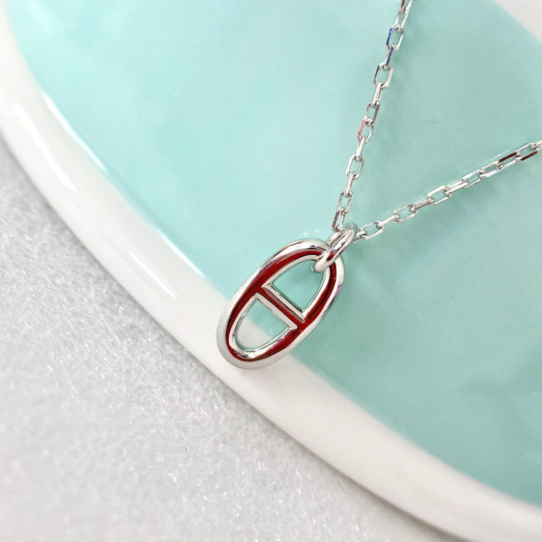 [Super Jewellery]HM PIG NOSE NECKLACE