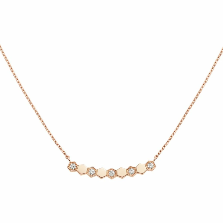 [Super Jewellery]BEE MY LOVE DIAMOND NECKLACE