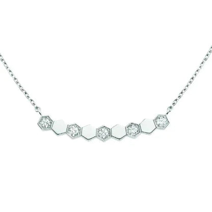 [Super Jewellery]BEE LOVE NECKLACE DIAMOND