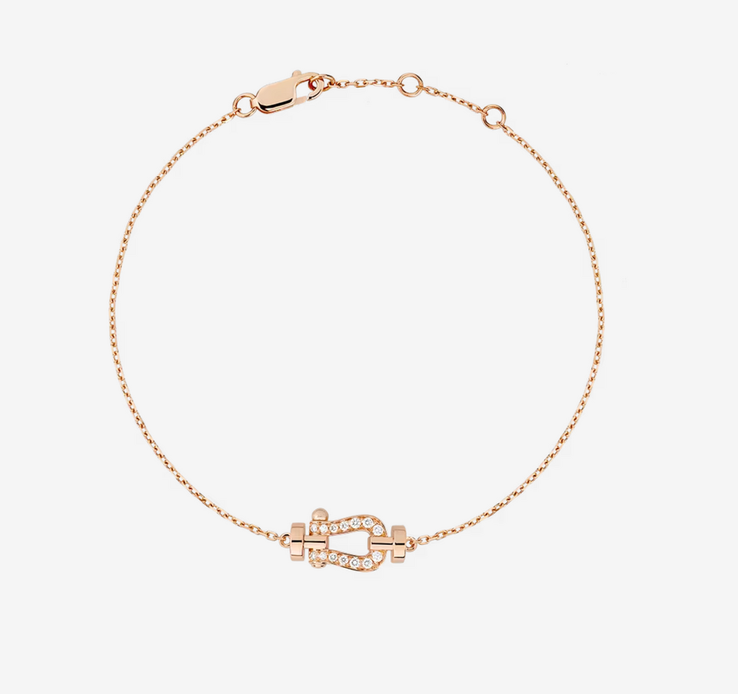 [Super Jewellery]FORCE 10 FULL DIAMOND BUCKLE CHAIN LINK MINI MODEL
