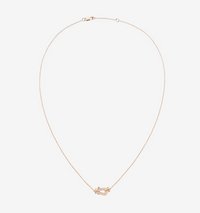 [Super Jewellery]FORCE 10 DIAMOND PINK GOLD NECKLACE MINI MODEL