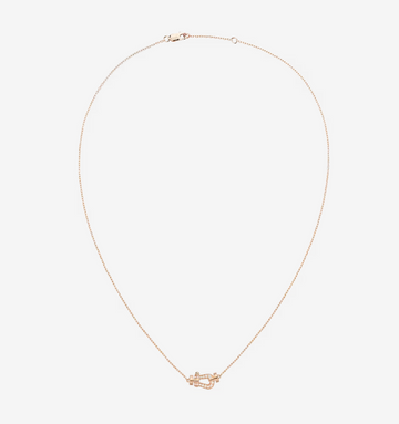 [Super CiCi ]FORCE 10 DIAMOND PINK GOLD NECKLACE MINI MODEL