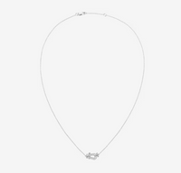 [Super Jewellery]FORCE 10 DIAMOND SILVER NECKLACE MINI MODEL