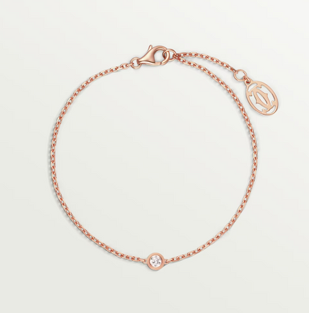 [Super Jewellery]DAMOUR DIAMOND LINK BRACELET