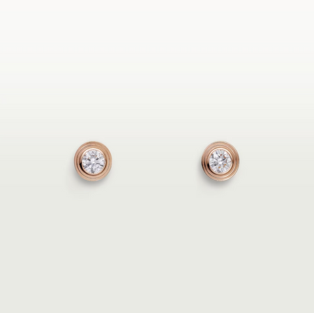 [Super Jewellery]DAMOUR DIAMOND EARRINGS