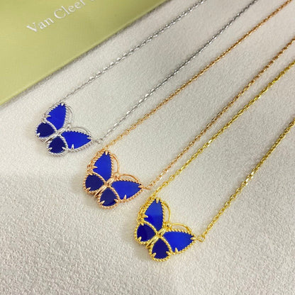 [Super Jewellery] 2026 NEW LUCKY BUTTERFLY 1 MOTIFS NECKLACE
