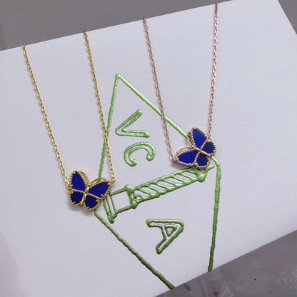 [Super Jewellery] 2026 NEW LUCKY BUTTERFLY 1 MOTIFS NECKLACE