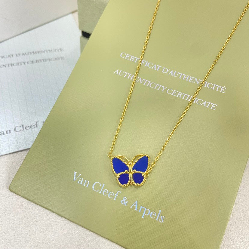 [Super Jewellery] 2026 NEW LUCKY BUTTERFLY 1 MOTIFS NECKLACE