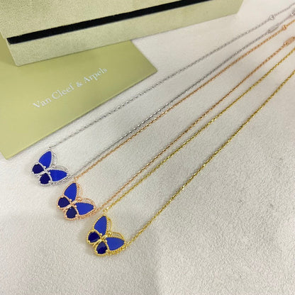[Super Jewellery] 2026 NEW LUCKY BUTTERFLY 1 MOTIFS NECKLACE