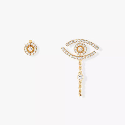 [Super Jewellery]Lucky Eye Diamond Earrings