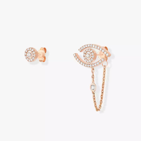 [Super Jewellery]Lucky Eye Diamond Earrings