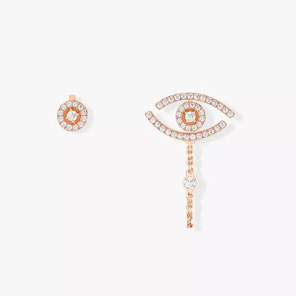 [Super Jewellery]Lucky Eye Diamond Earrings