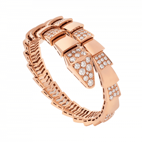 [Super]SERPENTI BRACELET PINK GOLD DIAMOND