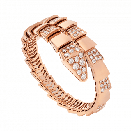 [Super]SERPENTI BRACELET PINK GOLD DIAMOND