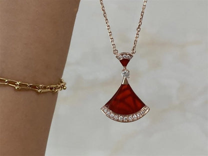 [Super]DREAM NECKLACE CARNELIAN DIAMOND