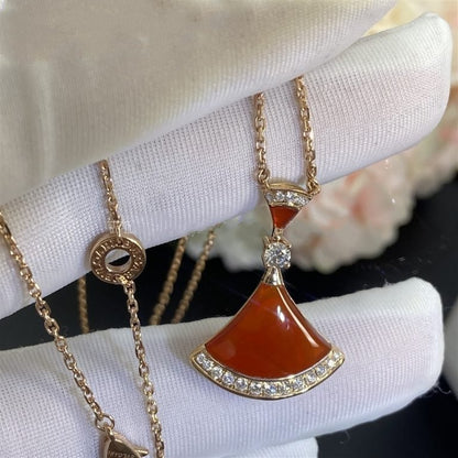 [Super]DREAM NECKLACE CARNELIAN DIAMOND