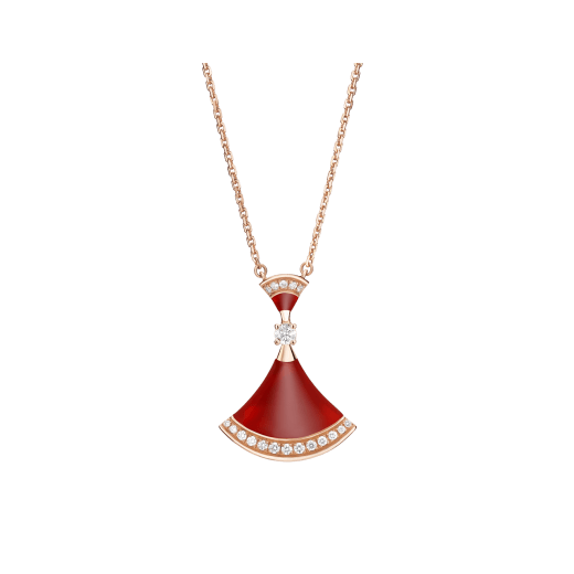 [Super]DREAM NECKLACE CARNELIAN DIAMOND