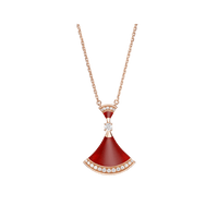 [Super]DREAM NECKLACE CARNELIAN DIAMOND