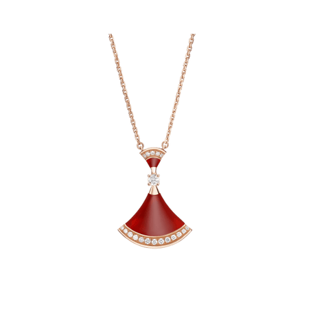 [Super]DREAM NECKLACE CARNELIAN DIAMOND