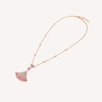 [Super]DREAM NECKLACK DIAMOND PINK GOLD
