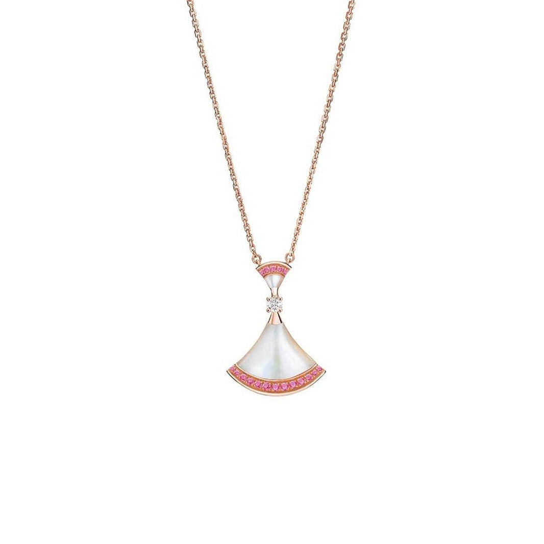 [Super]DREAM NECKLACE MOP PINK DIAMOND