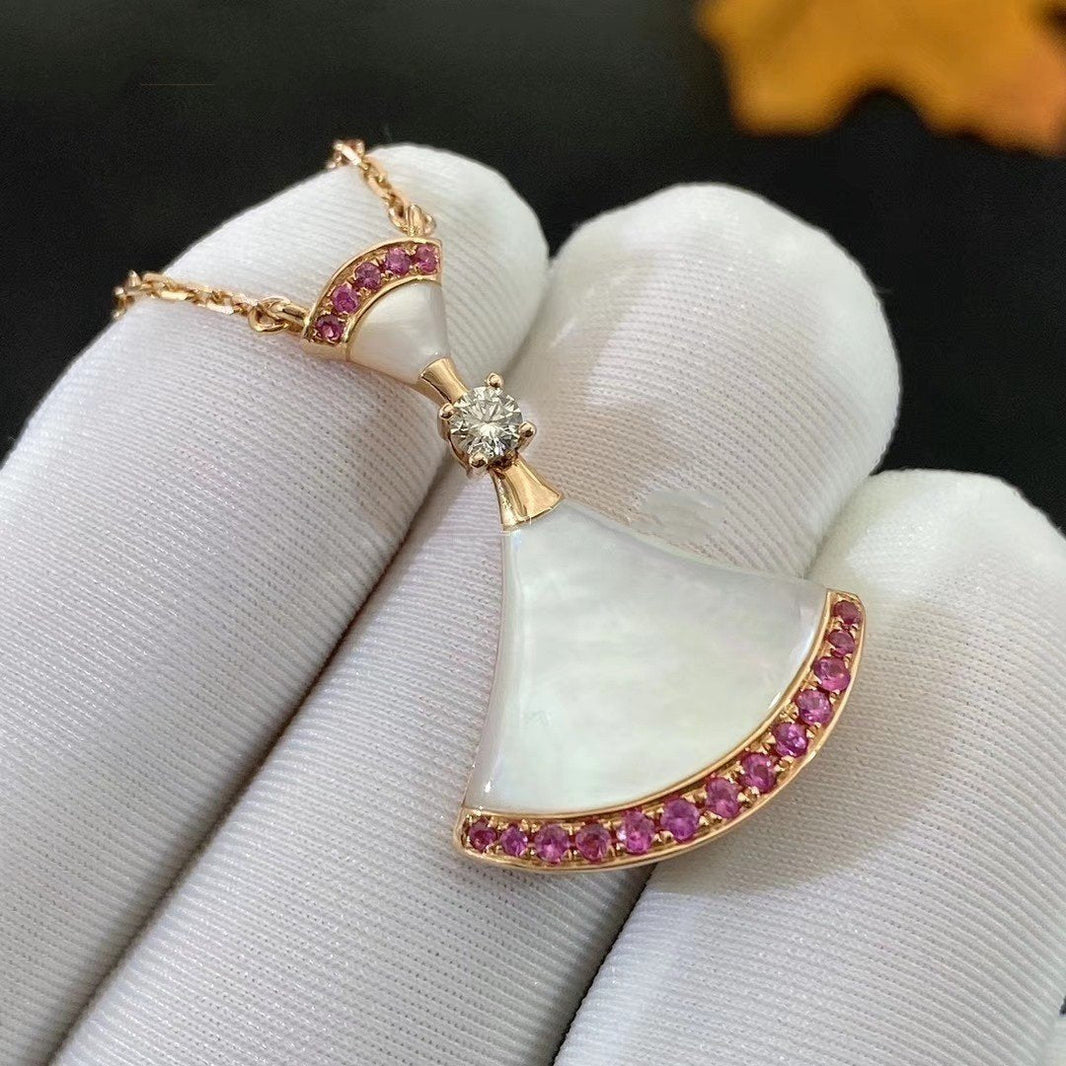 [Super]DREAM NECKLACE MOP PINK DIAMOND