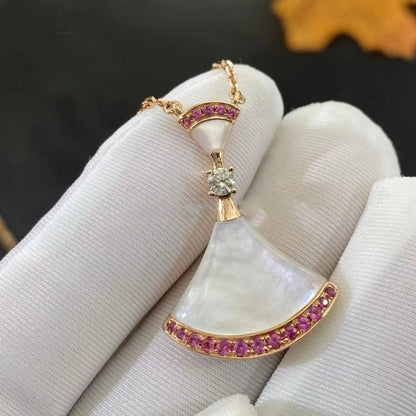 [Super]DREAM NECKLACE MOP PINK DIAMOND