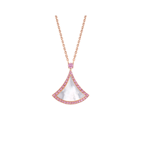 [Super]DREAM NECKLACE MOP DIAMOND PINK
