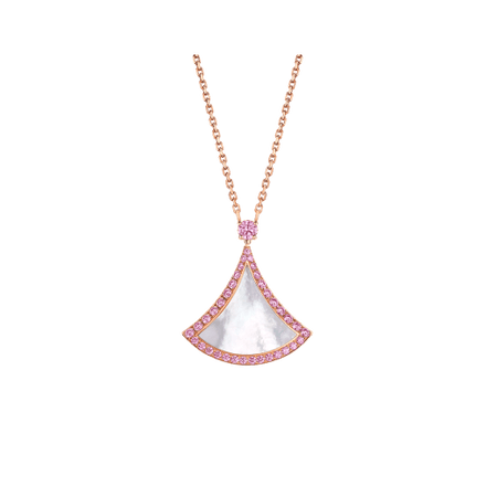 [Super]DREAM NECKLACE MOP DIAMOND PINK