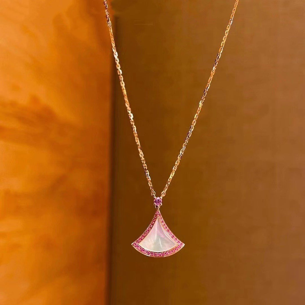[Super]DREAM NECKLACE MOP DIAMOND PINK