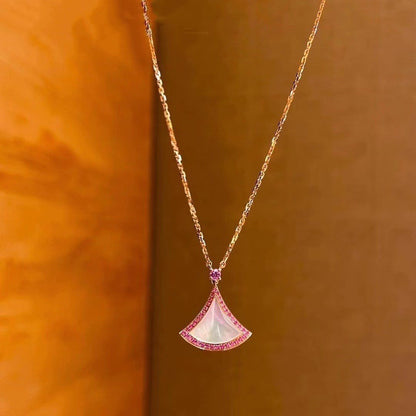 [Super]DREAM NECKLACE MOP DIAMOND PINK