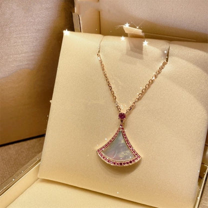 [Super]DREAM NECKLACE MOP DIAMOND PINK