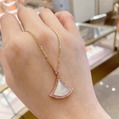 [Super]DREAM NECKLACE MOP DIAMOND PINK