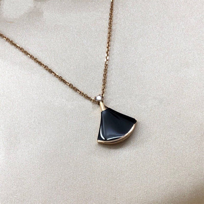 [Super]DREAM NECKLACE ONYX 1 DIAMOND