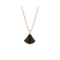 [Super]DREAM NECKLACE ONYX 1 DIAMOND