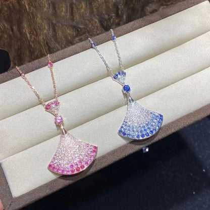 [Super]DREAM NECKLACE AGATE SILVER DIAMOND