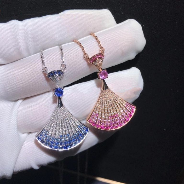 [Super]DREAM NECKLACK DIAMOND PINK GOLD