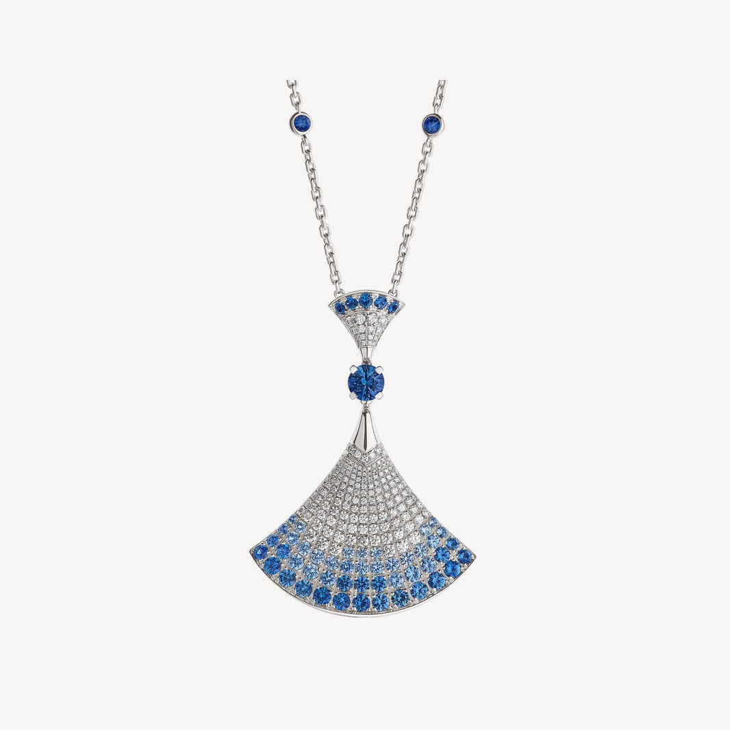 [Super]DREAM NECKLACE AGATE SILVER DIAMOND