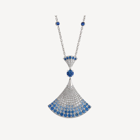 [Super]DREAM NECKLACE AGATE SILVER DIAMOND