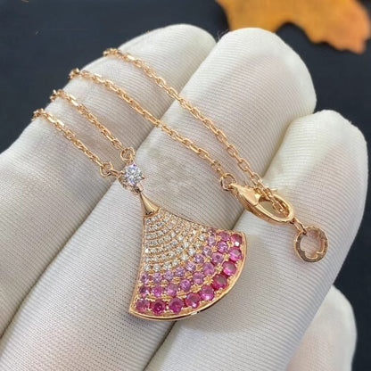 [Super]DREAM NECKLACE PINK GOLD PINK DIAMOND