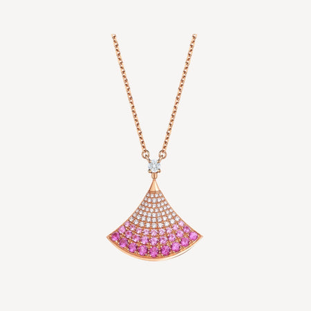 [Super]DREAM NECKLACE PINK GOLD PINK DIAMOND