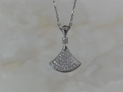 [Super]DREAM NECKLACE SILVER FULL DIAMOND