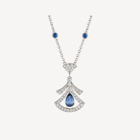 [Super]DREAM NECKLACE AGATE DIAMOND SILVER