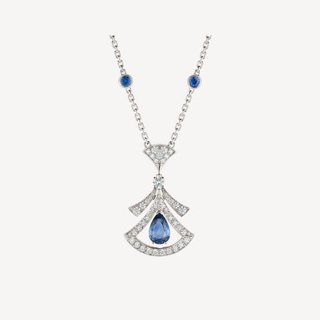 [Super]DREAM NECKLACE AGATE DIAMOND SILVER