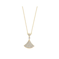 [Super]DREAM NECKLACE GOLD FULL DIAMOND