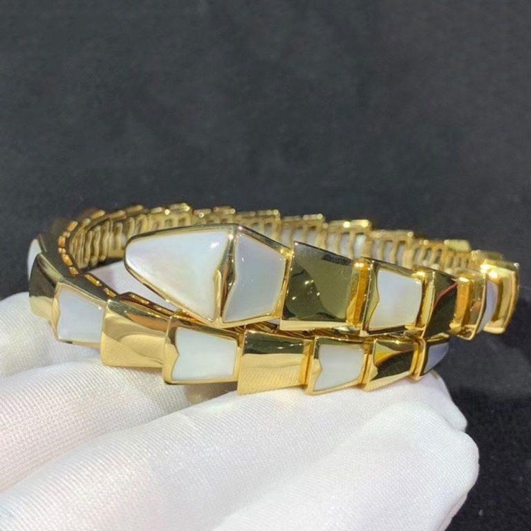 [Super]SERPENTI BRACELET MOP GOLD